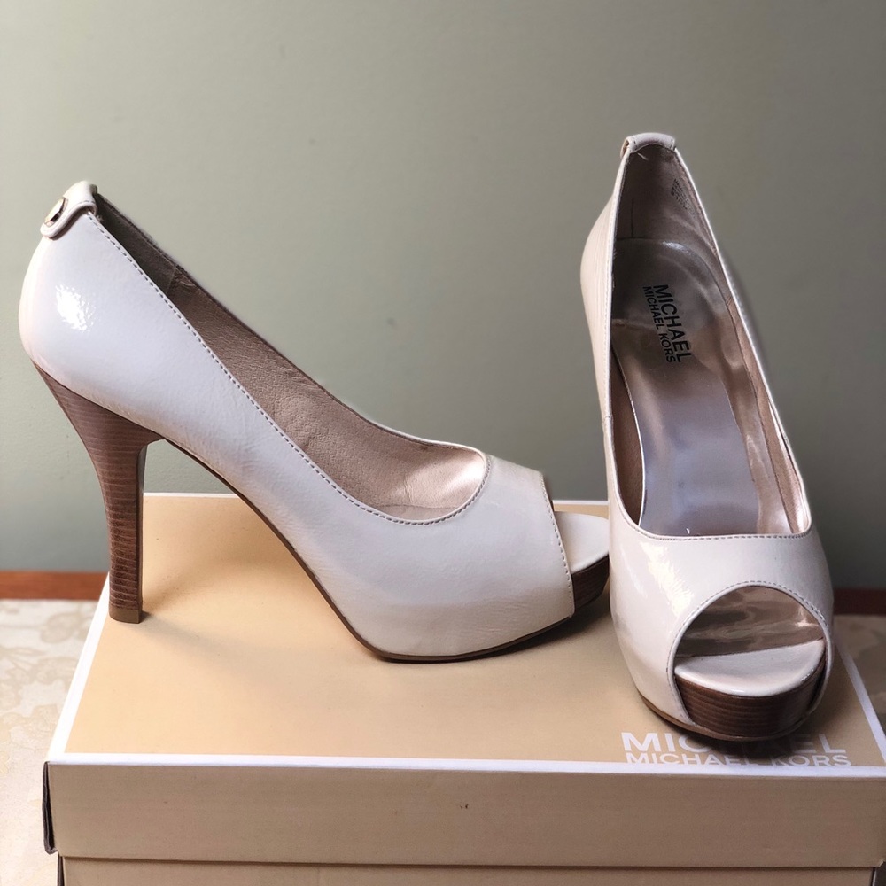 Michael Kors Miami Open Toe Heels